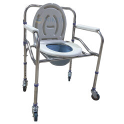 Ghế bô WC có bánh xe GK155