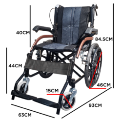 Xe lăn tay gấp gọn NKT-S216-2DX