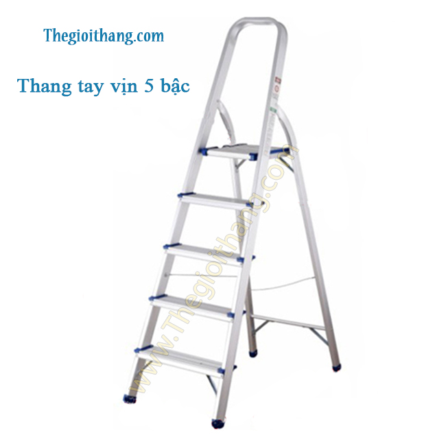 Thang nhôm tay vịn