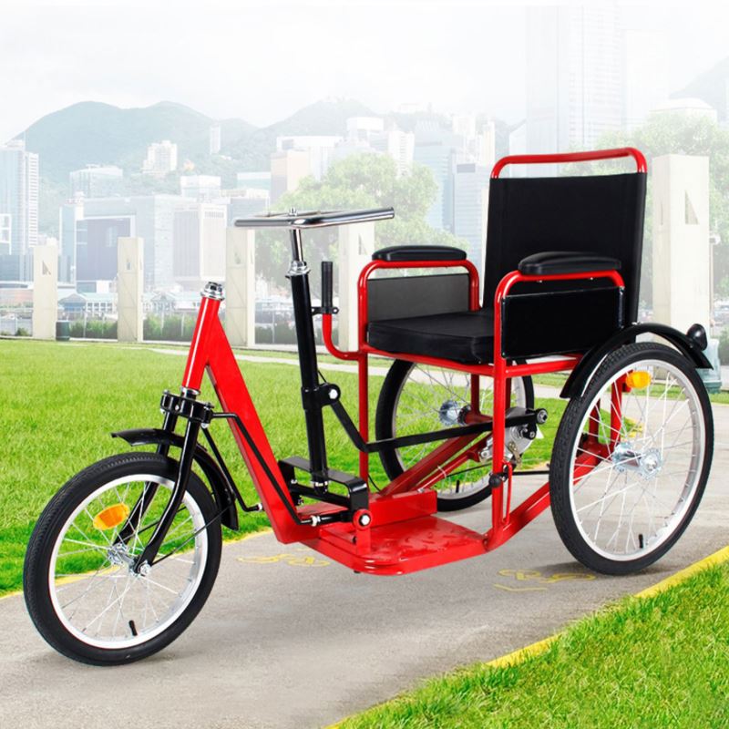 Xe lăn lắc tay 3 bánh cho người khuyết tật