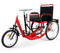 Xe lăn lắc tay 3 bánh cho người khuyết tật