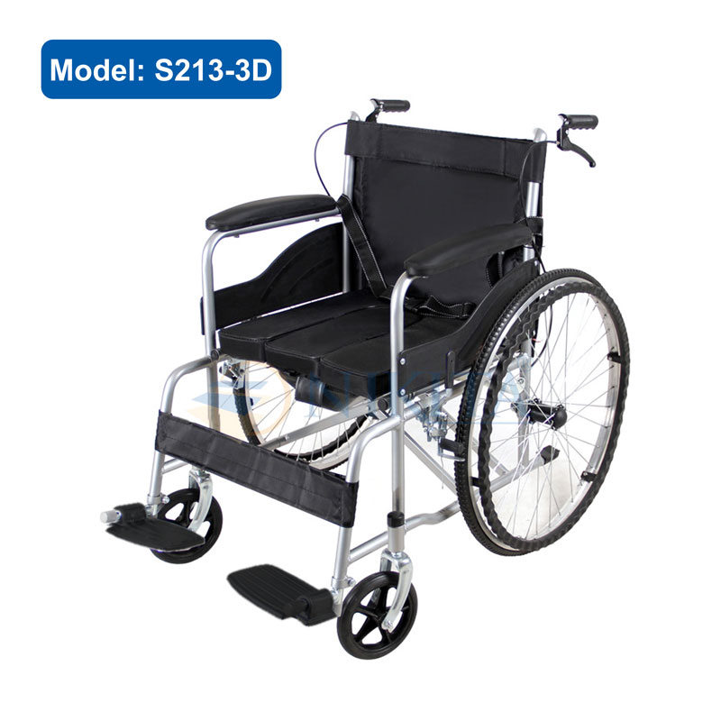 Xe lăn tay có bô vệ sinh Nikita S213-3